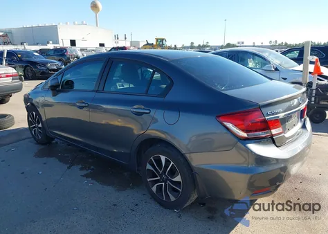 2013 Honda Civic Ex из США, поврежденный, VIN 2HGFB2F89DH523047